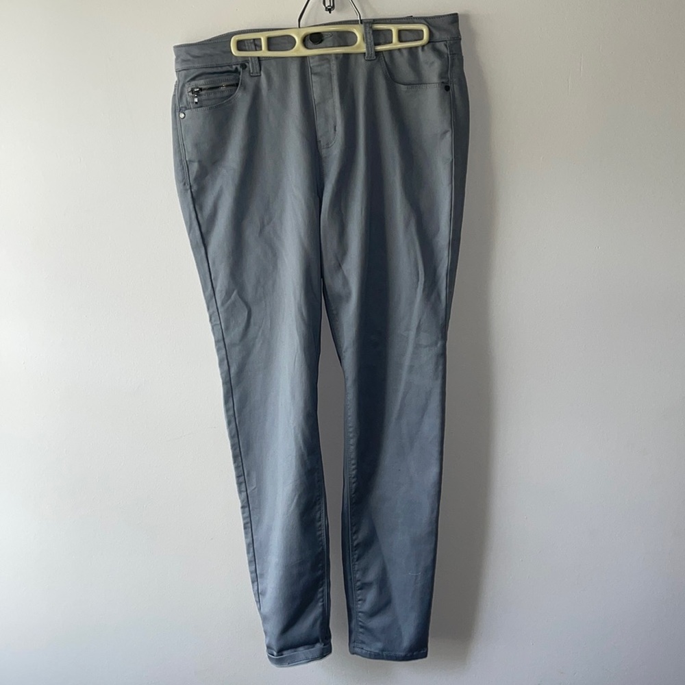 Gray jeans